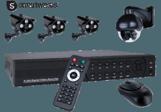 SMARTWARES DVR830S 8-Kanal Digitalrekorder inkl. 500 GB Festplatte, SMARTWARES, DVR830S, 8-Kanal, Digitalrekorder, inkl., 500, GB, Festplatte