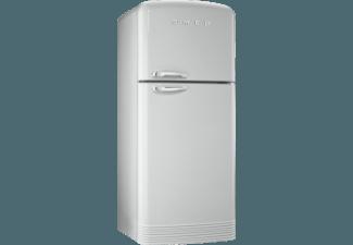 SMEG FAB 50 X Kühlgefrierkombination (419 kWh/Jahr, A , 1875 mm hoch, Silber)