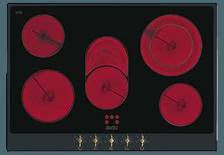 SMEG P875A Glaskeramik-Kochfeld (718 mm breit, 5 Kochfelder)
