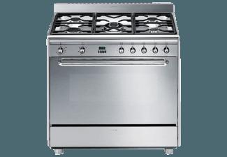 SMEG SCD 90 MFX 7 Standherd (B, 126 Liter), SMEG, SCD, 90, MFX, 7, Standherd, B, 126, Liter,