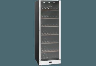 SMEG SCV 115-1 Weinklimaschrank (223 kWh/Jahr, B, 197 Flaschen, Silber)