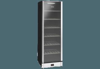 SMEG SCV 115 S-1 Weinklimaschrank (223 kWh/Jahr, B, 197 Flaschen, Silber)