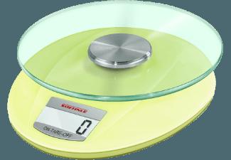 SOEHNLE 65853 Roma gelb Digitale Küchenwaage (Max. Tragkraft: 5 kg, 1-g-genau)