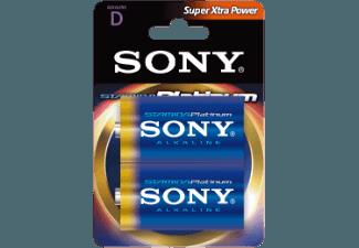 SONY 2er Blister Alkaline Stamina Platinum Mono, D, LR20, 1,5 V Batterie LR20, SONY, 2er, Blister, Alkaline, Stamina, Platinum, Mono, D, LR20, 1,5, V, Batterie, LR20