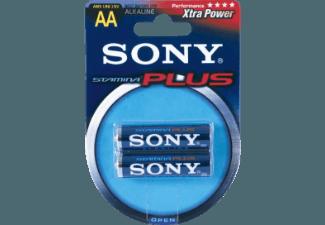 SONY 2er Blister Alkaline Stamina Plus Mignon, AA, LR6, 1,5 V Batterie AA, LR6