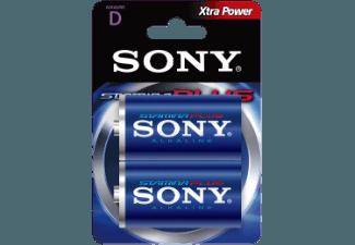 SONY 2er Blister Alkaline Stamina Plus Mono, D, LR20, 1,5 V Batterie D, LR20