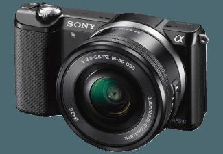 SONY Alpha 5000 (ILCE-5000LB)    Objektiv 16-50 mm f/3.5-5.6 (20.1 Megapixel, APS-C), SONY, Alpha, 5000, ILCE-5000LB, , , Objektiv, 16-50, mm, f/3.5-5.6, 20.1, Megapixel, APS-C,