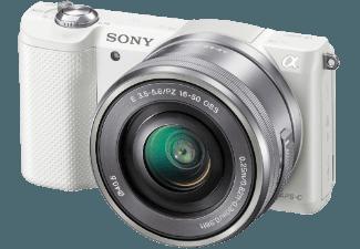 SONY Alpha 5000 (ILCE-5000LW)    Objektiv 16-50 mm f/3.5-5.6 (20.1 Megapixel, APS-C)