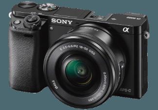 SONY Alpha 6000 LB (ILCE-6000LB)    Objektiv 16-50 mm f/3.5-5.6 (24,7 Megapixel, Exmor APS-C), SONY, Alpha, 6000, LB, ILCE-6000LB, , , Objektiv, 16-50, mm, f/3.5-5.6, 24,7, Megapixel, Exmor, APS-C,