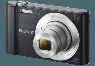 SONY DSC-W810 B.CE3  Schwarz (20.1 Megapixel, 6x opt. Zoom, 6.7 cm TFT-LCD), SONY, DSC-W810, B.CE3, Schwarz, 20.1, Megapixel, 6x, opt., Zoom, 6.7, cm, TFT-LCD,