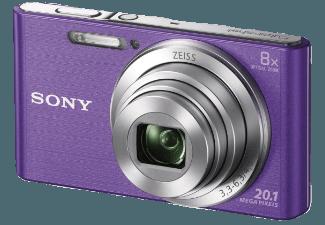 SONY DSC-W830 V.CE3  Violett (20.1 Megapixel, 8x opt. Zoom, 6.7 cm TFT-ClearPhoto)
