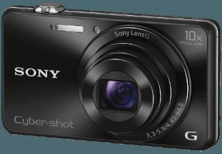 SONY DSC-WX 220 B.CE3  Schwarz (18.2 Megapixel, 10x opt. Zoom, 6.8 cm Clear-Photo-LC, WLAN)