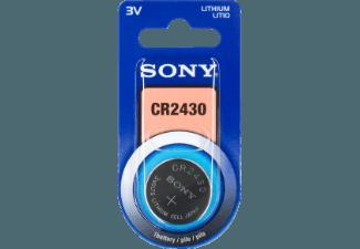 SONY Lithium Knopfzelle 280 mAh Knopfzelle CR 2430 B1A