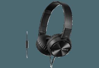 SONY MDR-ZX110NAB Kopfhörer Schwarz, SONY, MDR-ZX110NAB, Kopfhörer, Schwarz