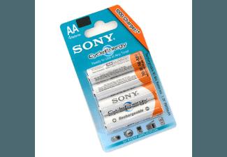 SONY Nickel-Metallhydrid Akkus, 4er Blister AA Mignon, Multi Use Premium, 2100 mAh Akku AA Mignon, SONY, Nickel-Metallhydrid, Akkus, 4er, Blister, AA, Mignon, Multi, Use, Premium, 2100, mAh, Akku, AA, Mignon