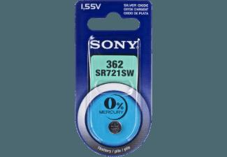 SONY Silber-Oxid Knopfzelle, Code 362, Quecksilberfrei, 1er Blister Knopfzelle, SONY, Silber-Oxid, Knopfzelle, Code, 362, Quecksilberfrei, 1er, Blister, Knopfzelle