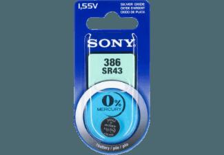 SONY Silber-Oxid Knopfzelle, Code 386, Quecksilberfrei, 1er Blister Knopfzelle, SONY, Silber-Oxid, Knopfzelle, Code, 386, Quecksilberfrei, 1er, Blister, Knopfzelle