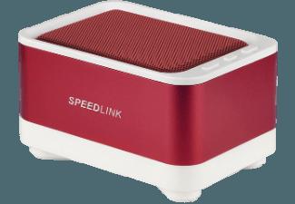 SPEEDLINK GEOVIS Bluetooth Lautsprecher Weiß/Rot, SPEEDLINK, GEOVIS, Bluetooth, Lautsprecher, Weiß/Rot