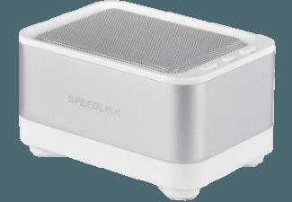 SPEEDLINK GEOVIS Bluetooth Lautsprecher Weiß/Silber