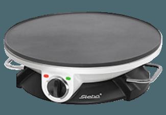 STEBA CR 32 Crêpes Maker Weiß/Schwarz