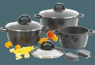 STYLE N COOK C990002 3-tlg. Topfset (Aluguss), STYLE, N, COOK, C990002, 3-tlg., Topfset, Aluguss,