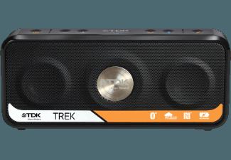 TDK Trek Portable Pocket Speaker Dockingstation Schwarz