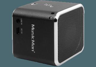 TECHNAXX MusicMan Mini BT-X2 Dockingstation Schwarz