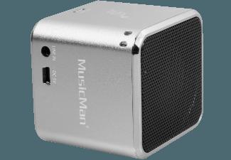 TECHNAXX MusicMan Mini BT-X2 Dockingstation Silber