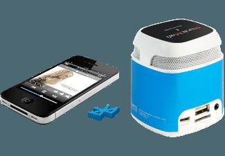 TECHNAXX NFC-X6 Bluetooth Lautsprecher Blau, TECHNAXX, NFC-X6, Bluetooth, Lautsprecher, Blau