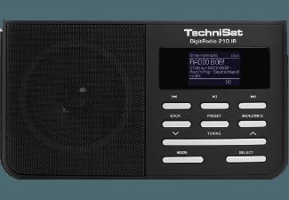 TECHNISAT DigitRadio 210 IR Digitalradio (DAB, FM Tuner, Digital Band III, DAB, DAB , UKW, Schwarz/Silber), TECHNISAT, DigitRadio, 210, IR, Digitalradio, DAB, FM, Tuner, Digital, Band, III, DAB, DAB, UKW, Schwarz/Silber,