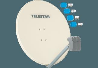 TELESTAR 5102915-0 Profirapid 85 inkl. 2 Universal-Quatro-Switch-LNBs