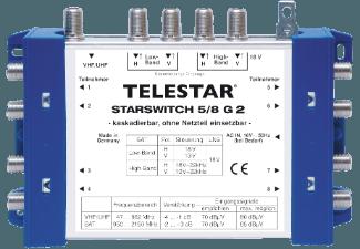 TELESTAR 5222526 Starswitch 5/8 G2, TELESTAR, 5222526, Starswitch, 5/8, G2