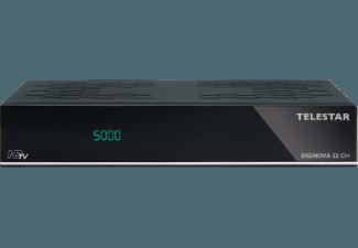 TELESTAR Diginova 22 CI  DVB-S/T Receiver (HDTV, PVR-Funktion, DVB-T, DVB-S, Schwarz)