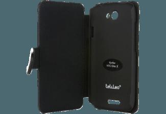TELILEO 0970 Touch Case Hochwertige Echtledertasche One X