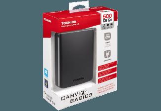 TOSHIBA Canvio Basics HDTB305EK3AA  500 GB 2.5 Zoll extern, TOSHIBA, Canvio, Basics, HDTB305EK3AA, 500, GB, 2.5, Zoll, extern