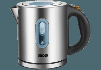 UNOLD 18606 Cylinder Small Wasserkocher Silber (1300 Watt, 1.2 Liter/Jahr)