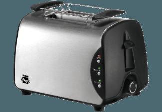 UNOLD 8066 Toaster Edelstahl/Schwarz (800 Watt, Schlitze: 2)