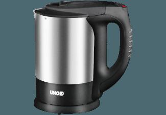 UNOLD 8155 Wasserkocher Schwarz (2200 Watt, 1.5 Liter)
