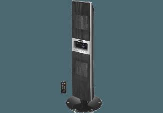 UNOLD 86585 Tower Duo Heizlüfter Schwarz (2000 Watt)