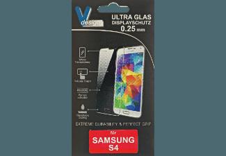 V-DESIGN VF 002 ULTRA GLAS ULTRA GLAS Displayschutzfolie Galaxy S4
