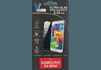 V-DESIGN VF 003 ULTRA GLAS ULTRA GLAS Displayschutz Galaxy S4 mini