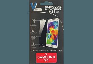 V-DESIGN VF 008 ULTRA GLAS ULTRA GLAS Displayschutzfolie Galaxy S5