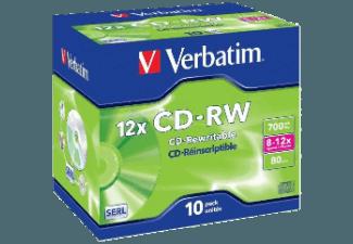 VERBATIM 43148 CD-RW, VERBATIM, 43148, CD-RW