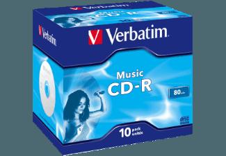VERBATIM 43365 CD-R 10er Jewelcase CD-R 10 Pack, VERBATIM, 43365, CD-R, 10er, Jewelcase, CD-R, 10, Pack