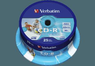 VERBATIM 43439 CD-R  25 Stück, VERBATIM, 43439, CD-R, 25, Stück