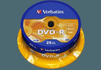 VERBATIM 43538 DVD-R  25 Pack Spindle, VERBATIM, 43538, DVD-R, 25, Pack, Spindle