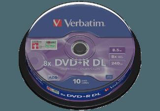 VERBATIM 43818 DVD R DL DVD R 10x DVD R