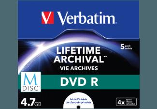 VERBATIM 43821 DVDR DVDR 5 Stück, VERBATIM, 43821, DVDR, DVDR, 5, Stück