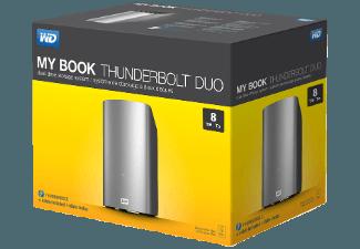 WD WDBUTV0080JSL-EESN My Book Thunderbolt Duo  8 TB 3.5 Zoll extern, WD, WDBUTV0080JSL-EESN, My, Book, Thunderbolt, Duo, 8, TB, 3.5, Zoll, extern