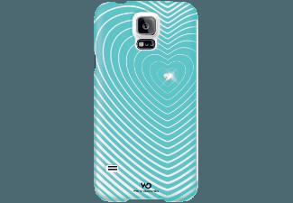 WHITE DIAMONDS 153804 Heart Handy-Tasche Galaxy S5